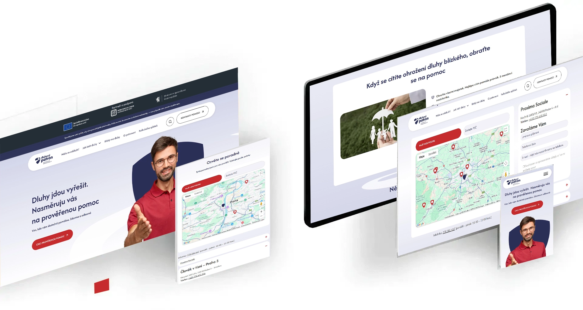 Tvorba webových stránek Dluhový patron - řešení oddlužení